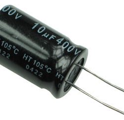 10 µF 400 V/DC